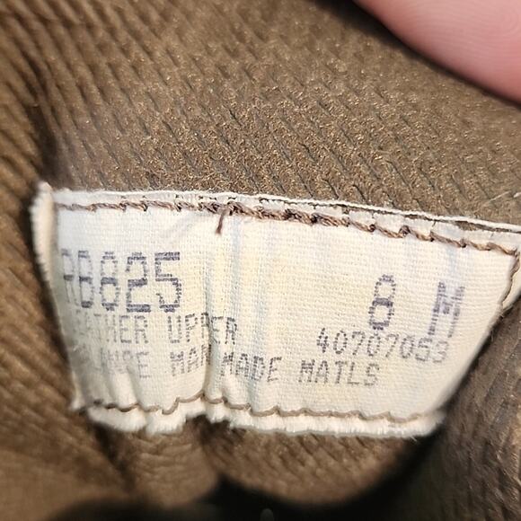 ROCKY OIL RESISTANT MADE IN GOOD OLDâUSAâLEATHERâ CANVASâWOMANS 8 - Picture 7 of 16